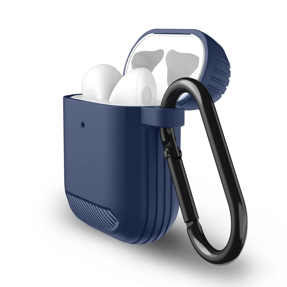 Husa Techsuit Carbon pentru Apple AirPods Gen 2 / Gen 1, Roz