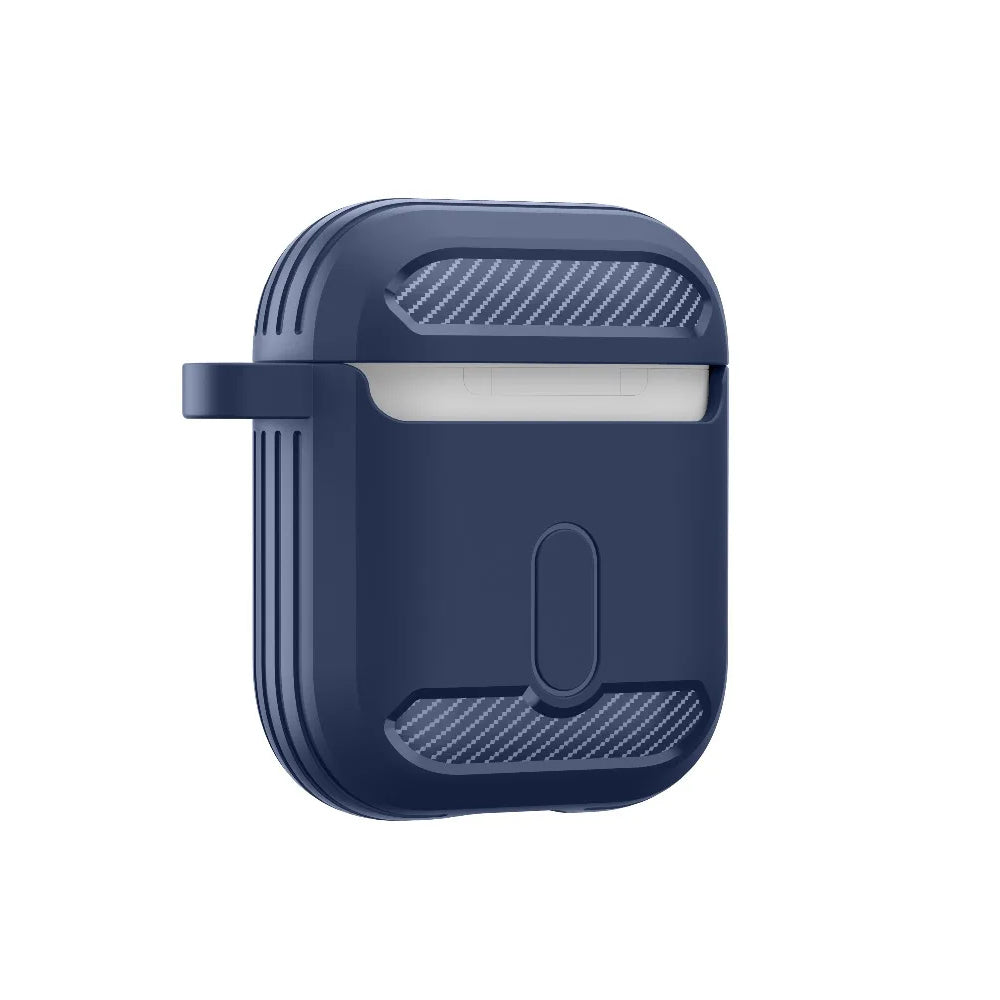 Husa Techsuit Carbon pentru Apple AirPods Gen 2 / Gen 1, Roz
