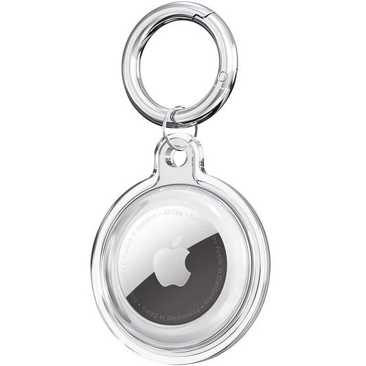 Husa Techsuit CT15 pentru Apple AirTag, Transparenta
