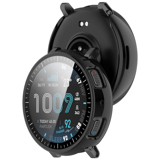 Husa Techsuit Defense360 Pro pentru Amazfit Active Max, Neagra