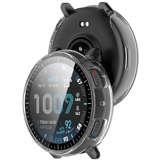Husa Techsuit Defense360 Pro pentru Amazfit Active Max, Transparenta