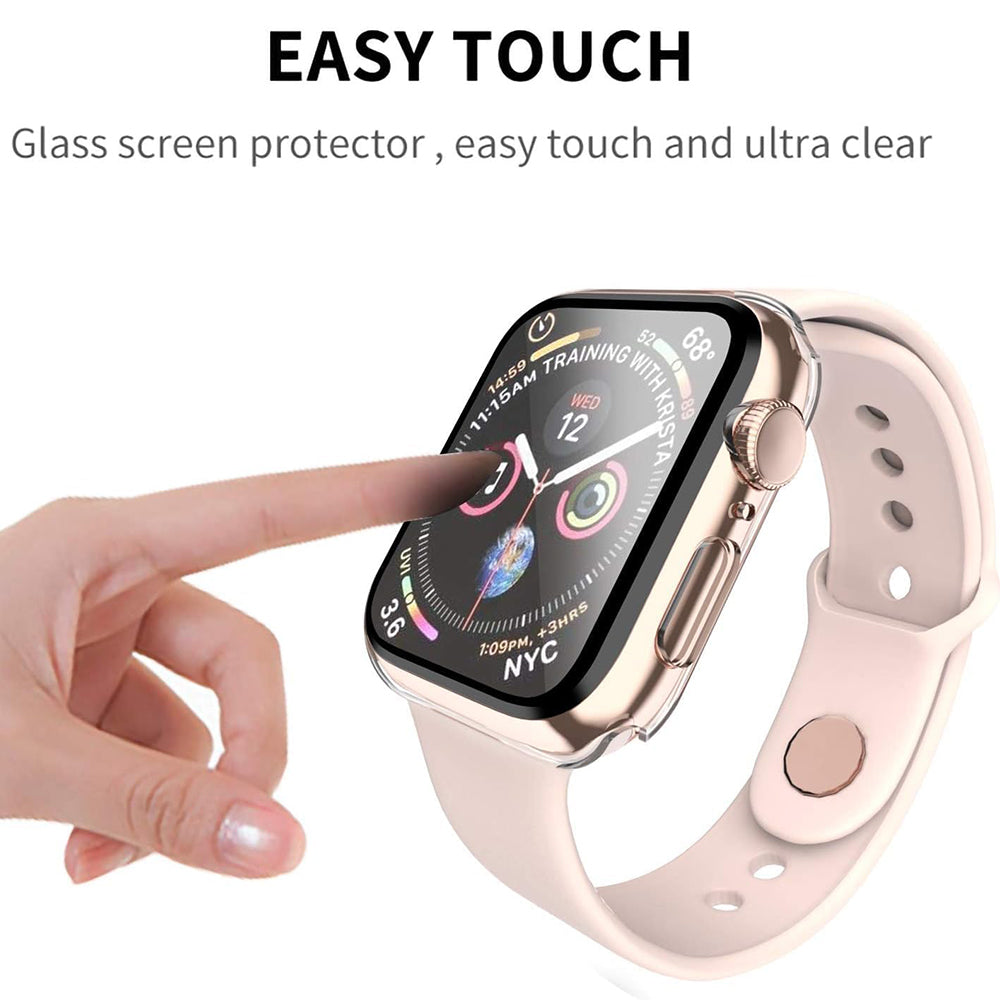 Husa Techsuit Defense360 Pro pentru Apple Watch 38mm Series, Transparenta