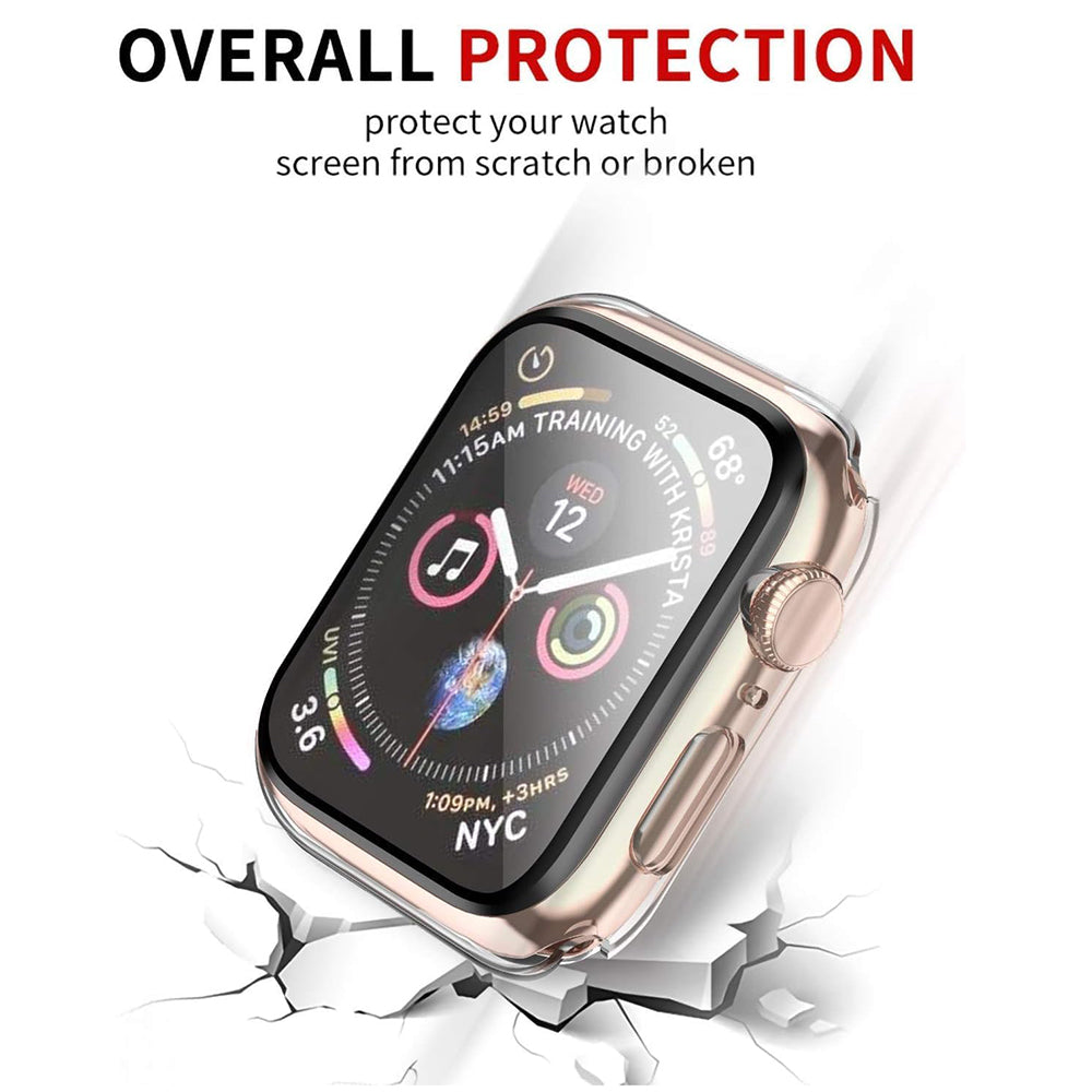 Husa Techsuit Defense360 Pro pentru Apple Watch 38mm Series, Transparenta