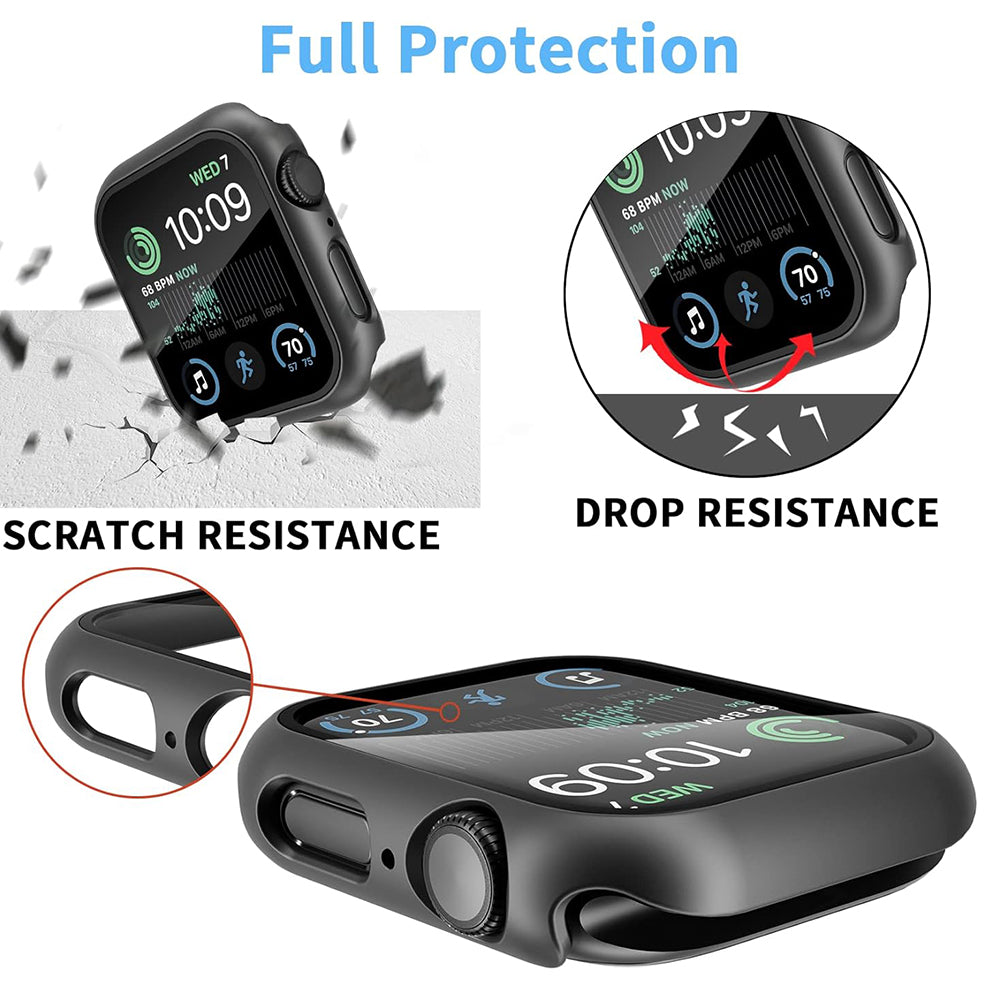 Husa Techsuit Defense360 Pro pentru Apple Watch 40mm Series, Neagra