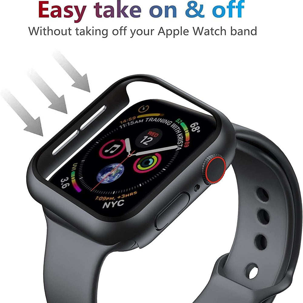Husa Techsuit Defense360 Pro pentru Apple Watch 40mm Series, Neagra