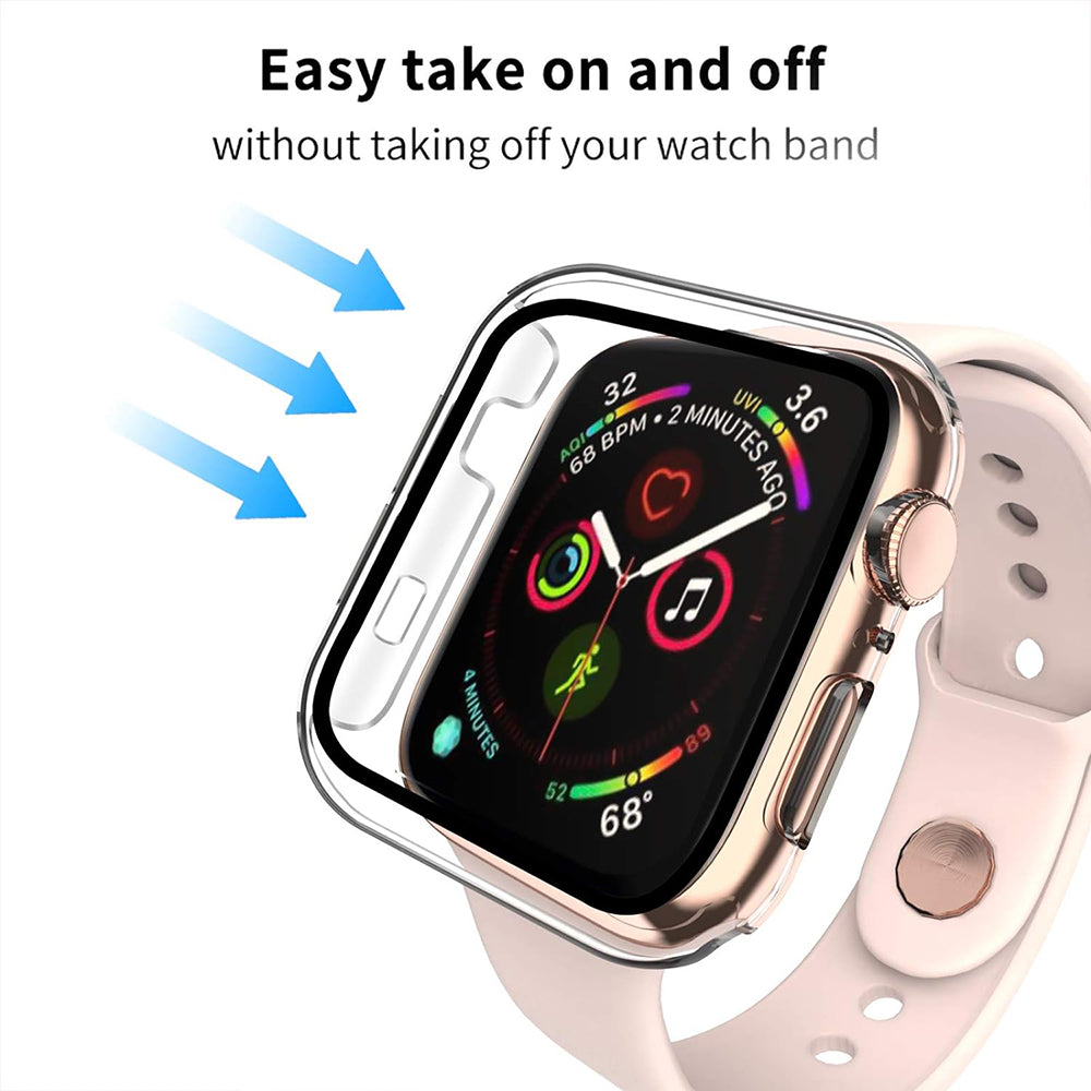 Husa Techsuit Defense360 Pro pentru Apple Watch 42mm Series, Transparenta