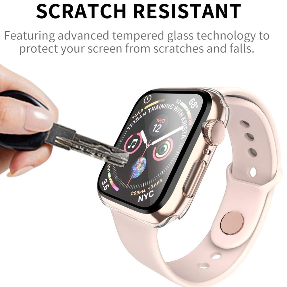 Husa Techsuit Defense360 Pro pentru Apple Watch 42mm Series, Transparenta