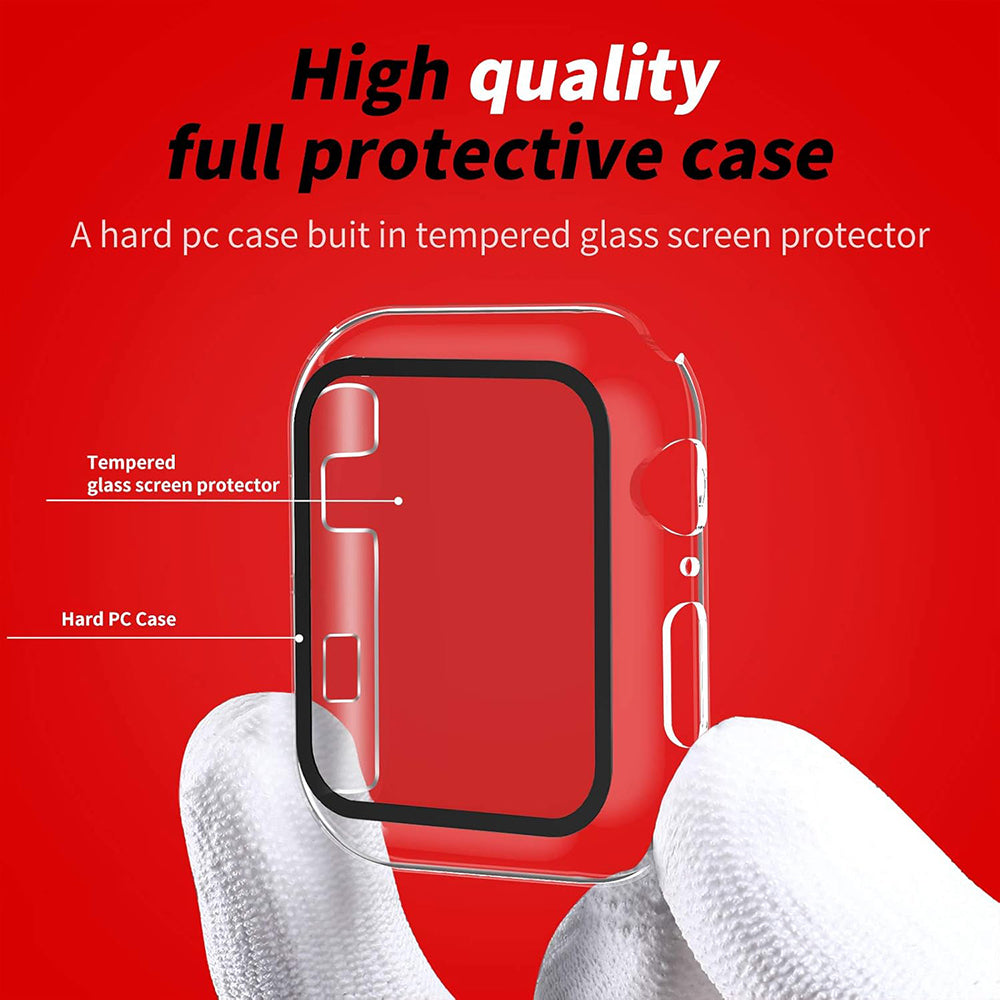 Husa Techsuit Defense360 Pro pentru Apple Watch 42mm Series, Transparenta