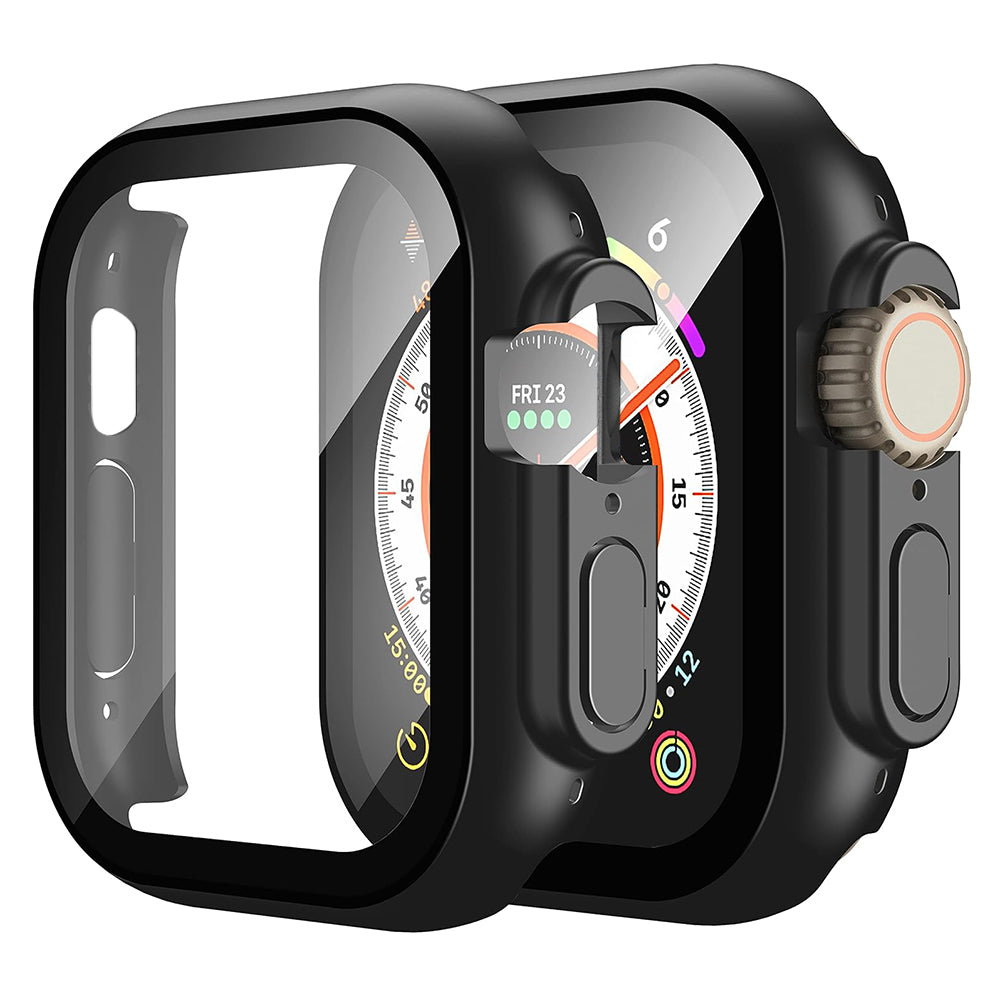 Husa Techsuit Defense360 Pro pentru Apple Watch Ultra Series, Neagra