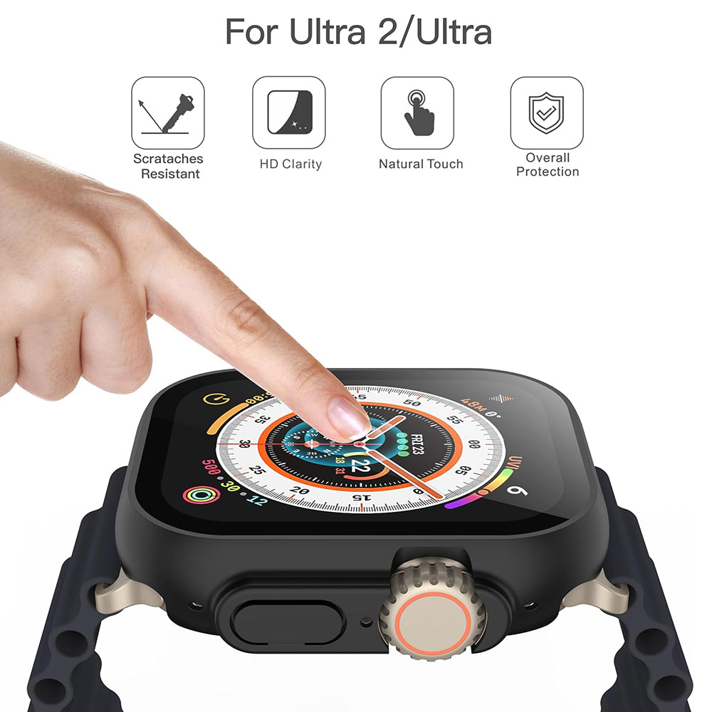 Husa Techsuit Defense360 Pro pentru Apple Watch Ultra Series, Neagra