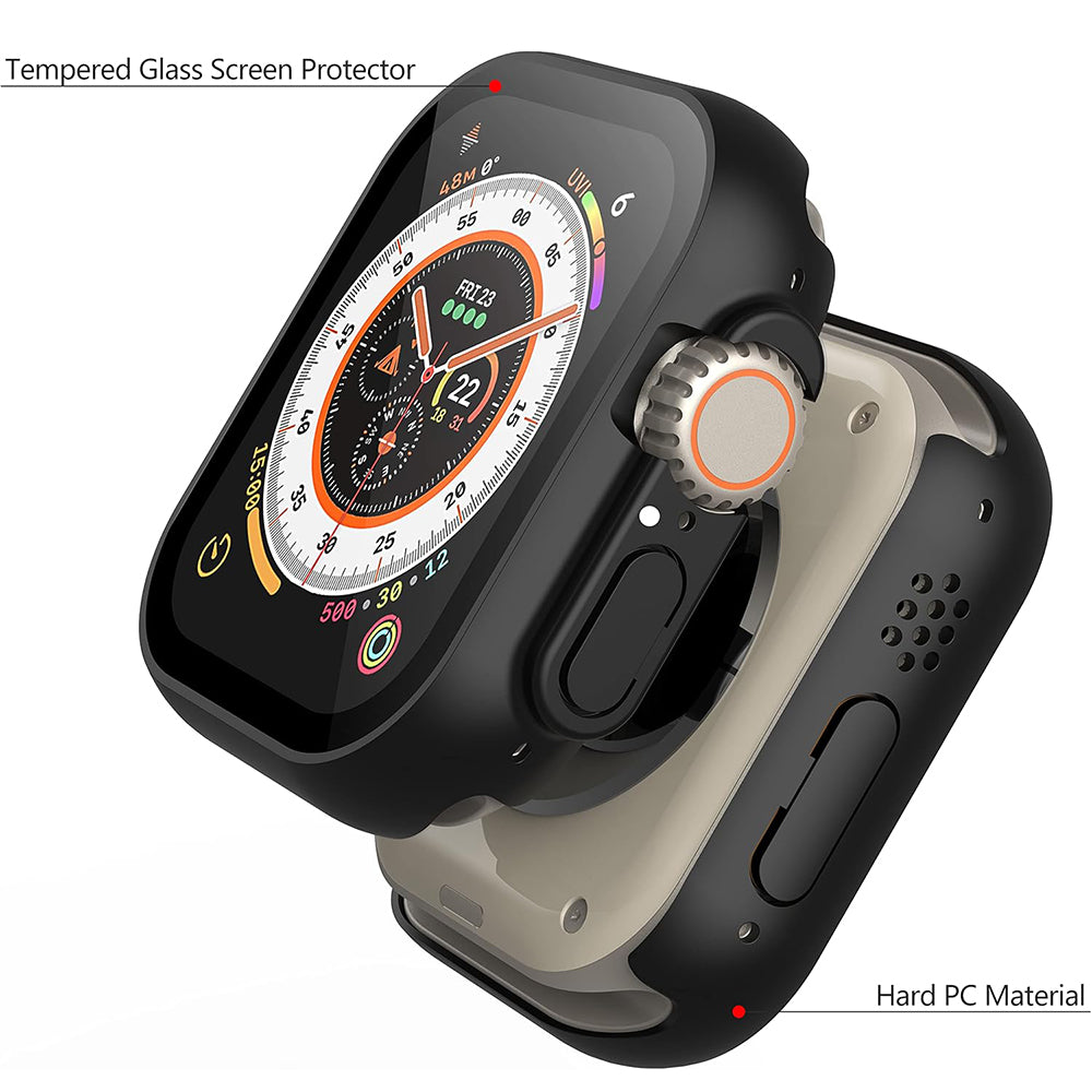 Husa Techsuit Defense360 Pro pentru Apple Watch Ultra Series, Neagra