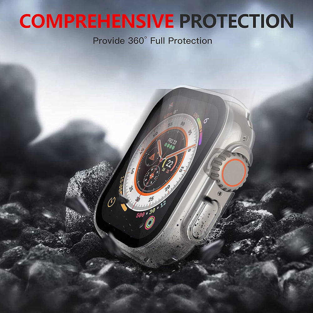 Husa Techsuit Defense360 Pro pentru Apple Watch Ultra Series, Neagra