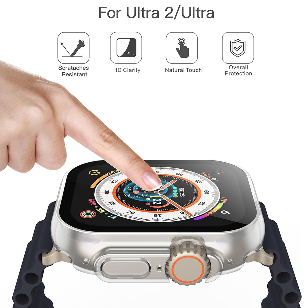 Husa Techsuit Defense360 Pro pentru Apple Watch Ultra Series, Transparenta