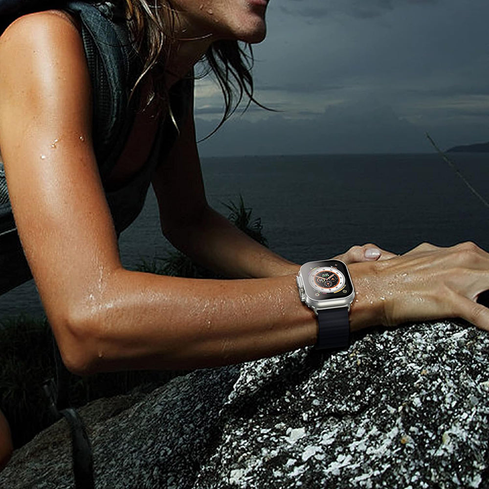 Husa Techsuit Defense360 Pro pentru Apple Watch Ultra Series, Transparenta