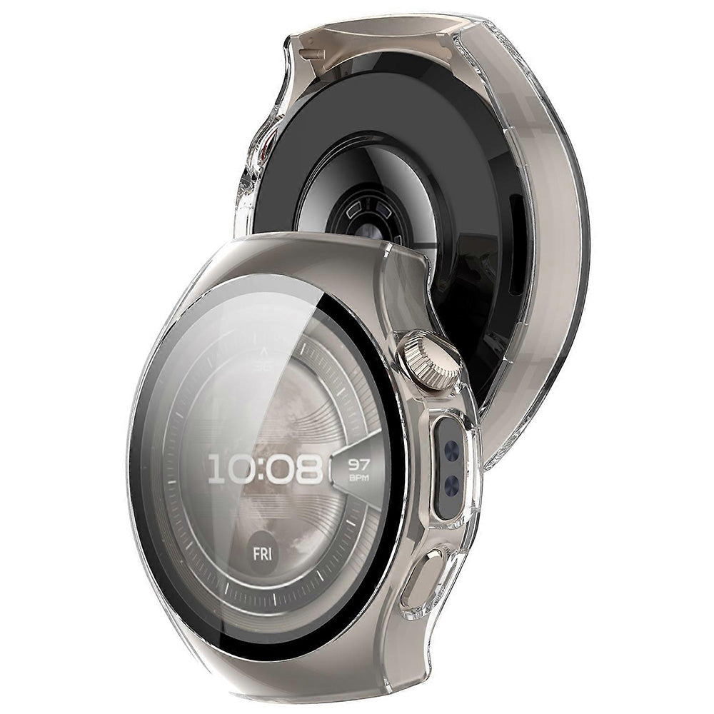 Husa Techsuit Defense360 Pro pentru Huawei Watch 5 42mm, Transparenta