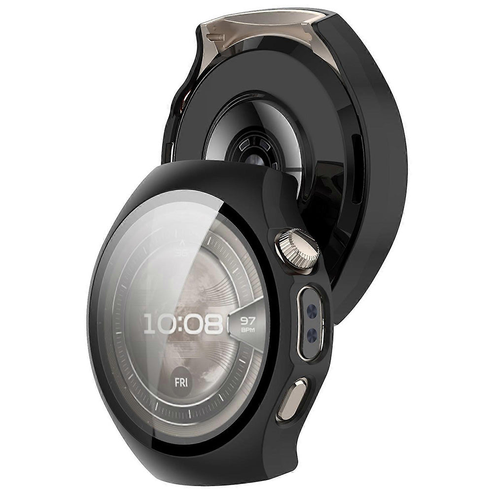 Husa Techsuit Defense360 Pro pentru Huawei Watch 5 46mm, Neagra