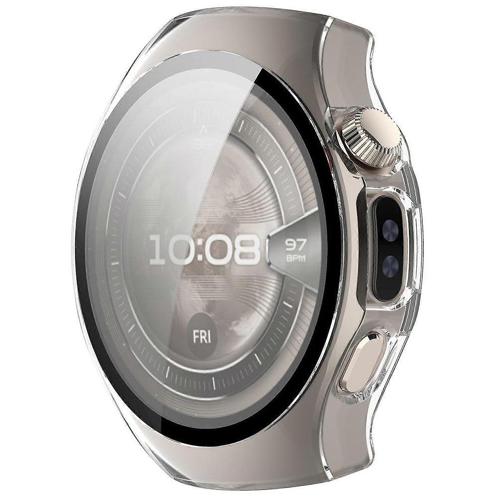 Husa Techsuit Defense360 Pro pentru Huawei Watch 5 46mm, Transparenta
