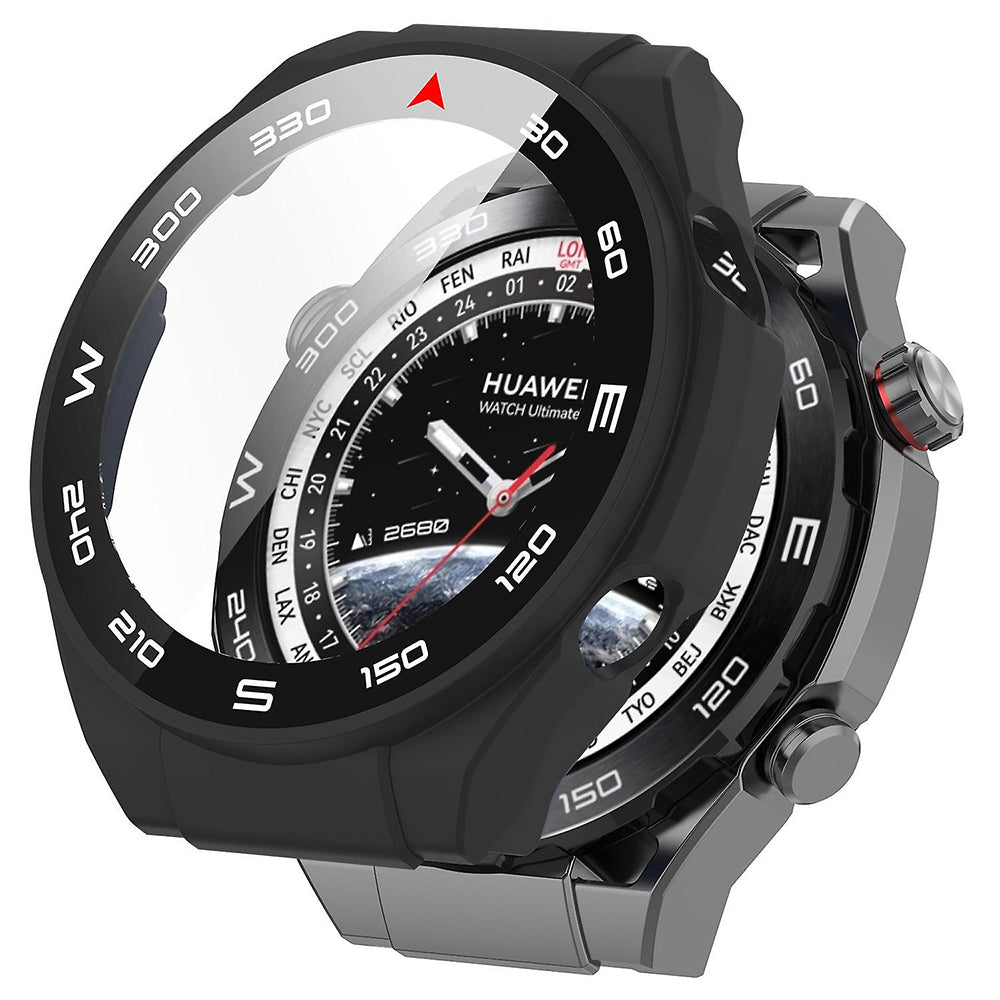 Husa Techsuit Defense360 Pro Bezel pentru Huawei Watch Ultimate, Neagra