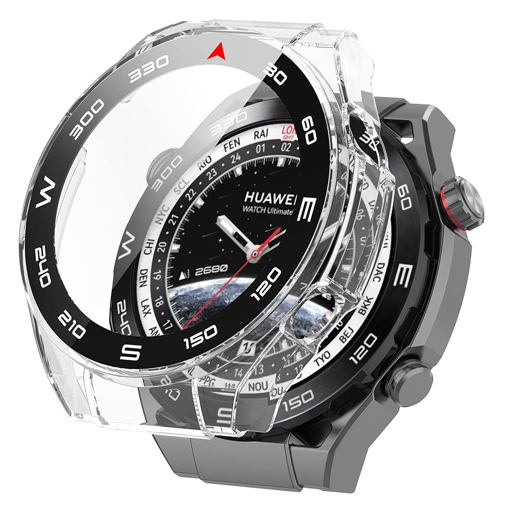 Husa Techsuit Defense360 Pro Bezel pentru Huawei Watch Ultimate, Transparenta