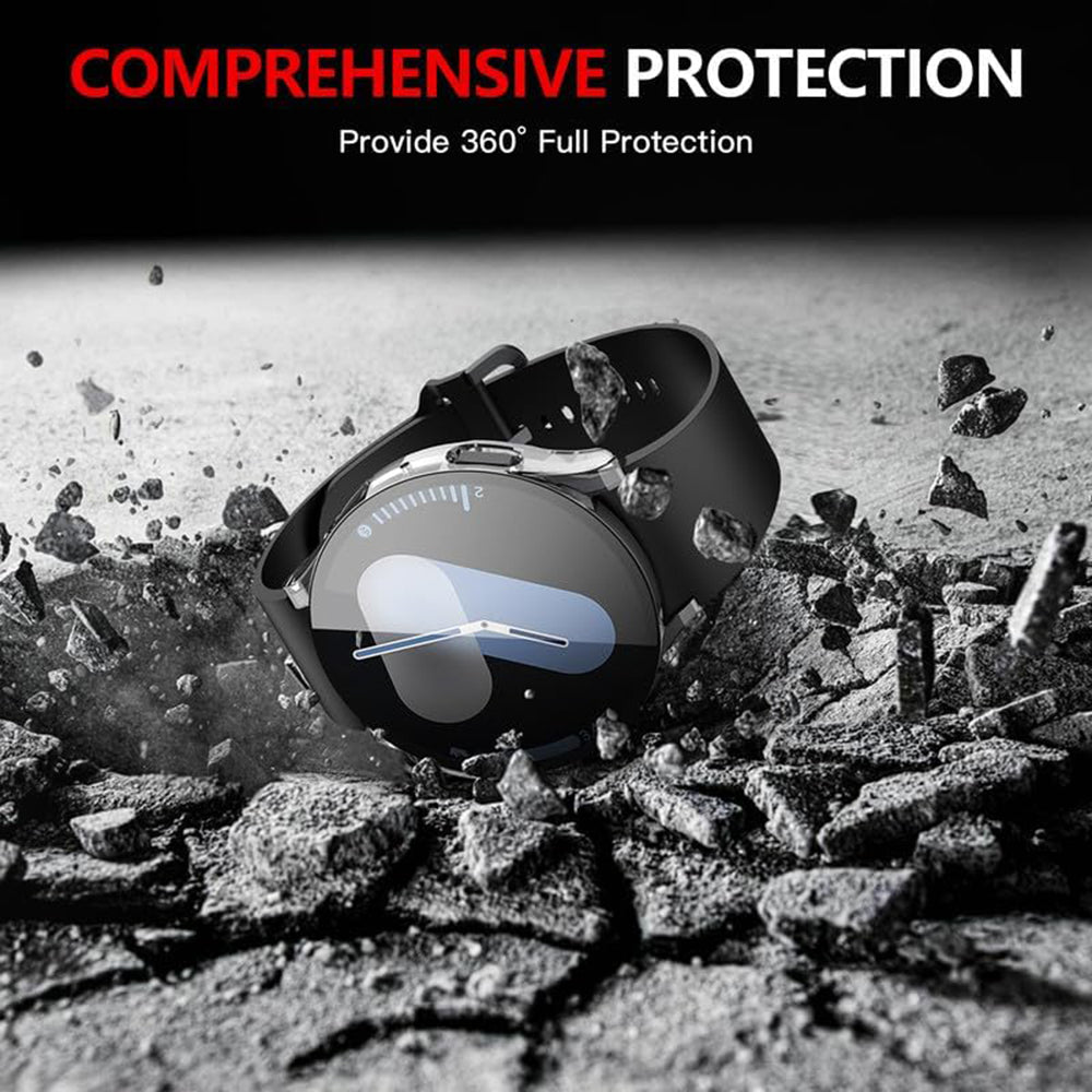 Husa Techsuit Defense360 Pro pentru Samsung Galaxy Watch7 40mm, Transparenta
