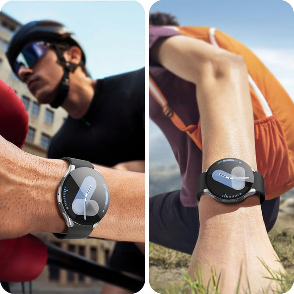 Husa Techsuit Defense360 Pro pentru Samsung Galaxy Watch7 40mm, Transparenta