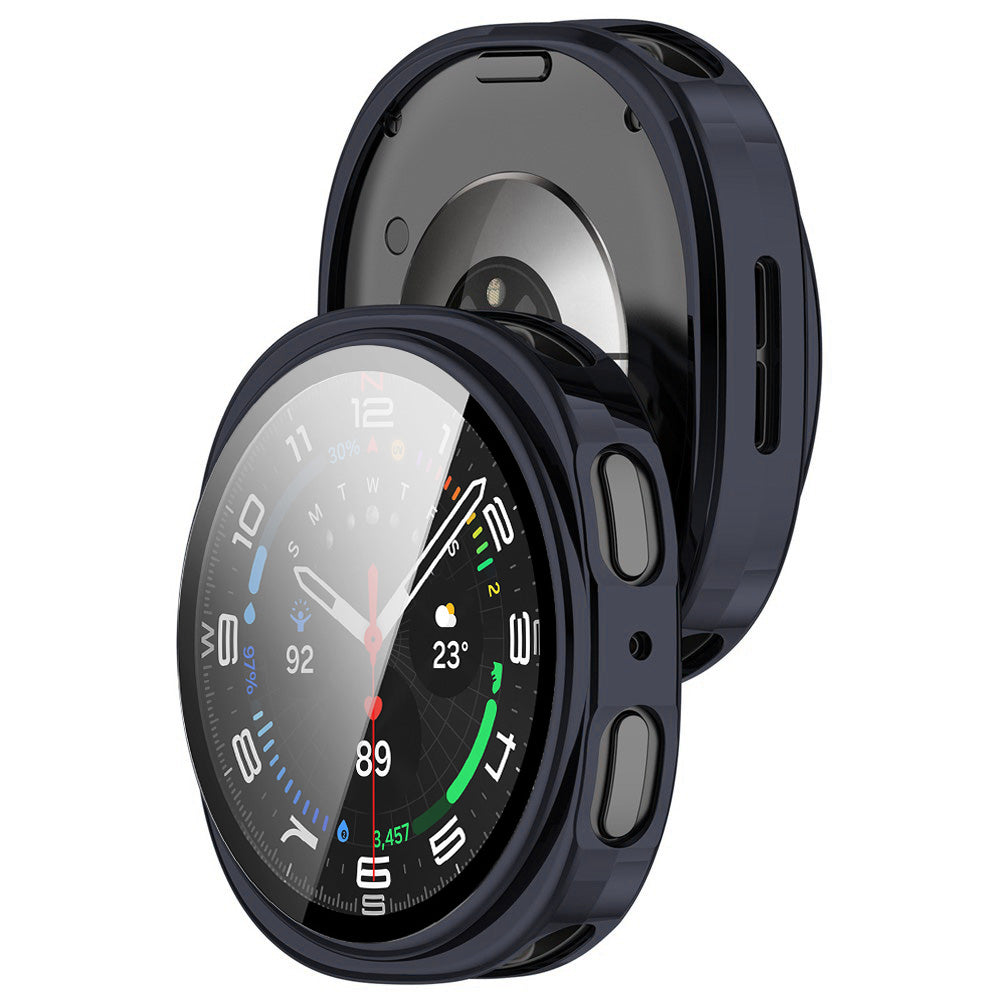 Husa Techsuit Defense360 Pro pentru Samsung Galaxy Watch9 / Watch8 40mm, Bleumarin