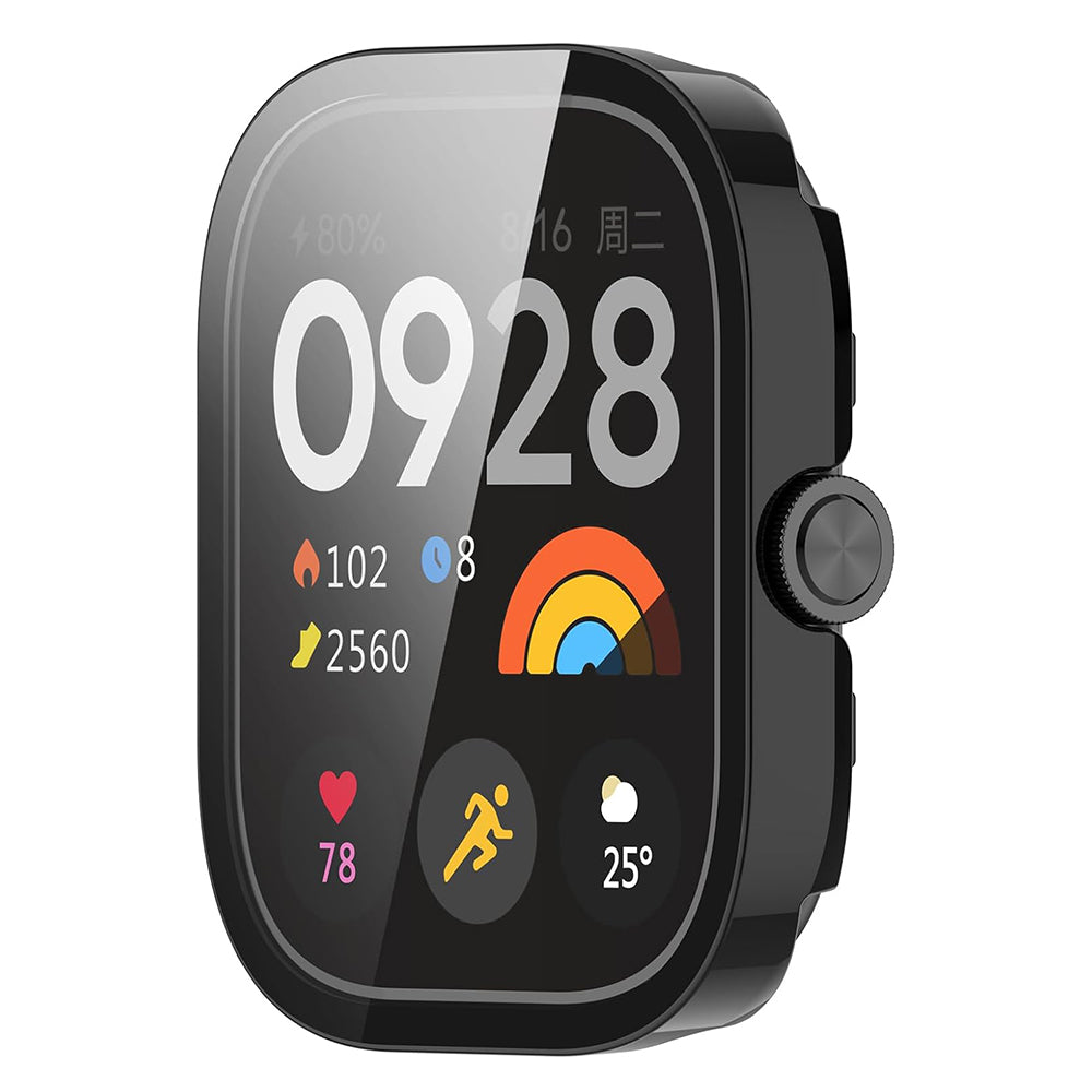 Husa Techsuit Defense360 Pro pentru Xiaomi Redmi Watch 4, Transparenta