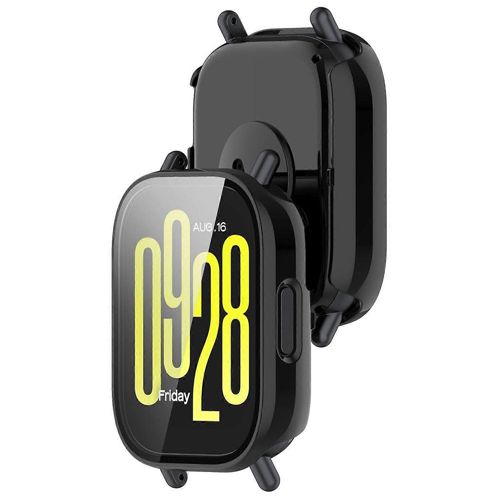 Husa Techsuit Defense360 Pro pentru Xiaomi Redmi Watch 5 Active, Neagra