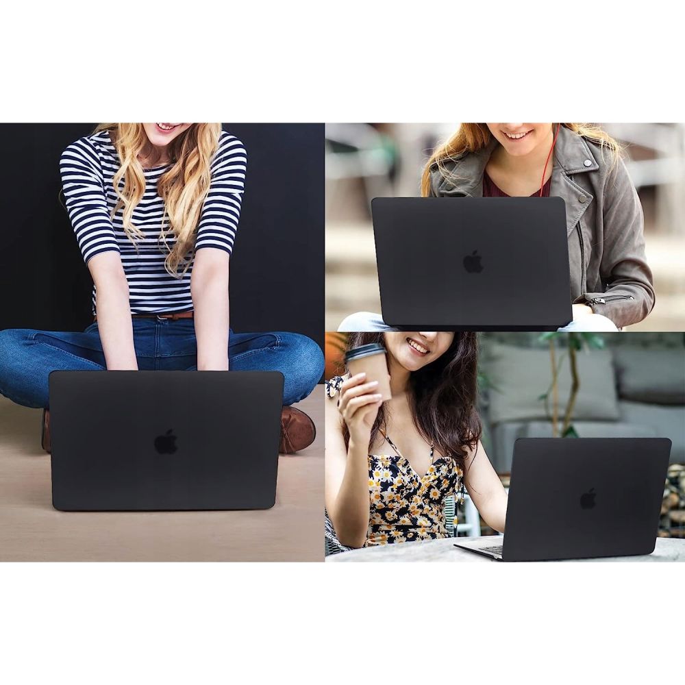 Husa Techsuit UltraShell pentru Apple MacBook Air 15inch (2026) / (2025) / (2024) / (2023), Neagra