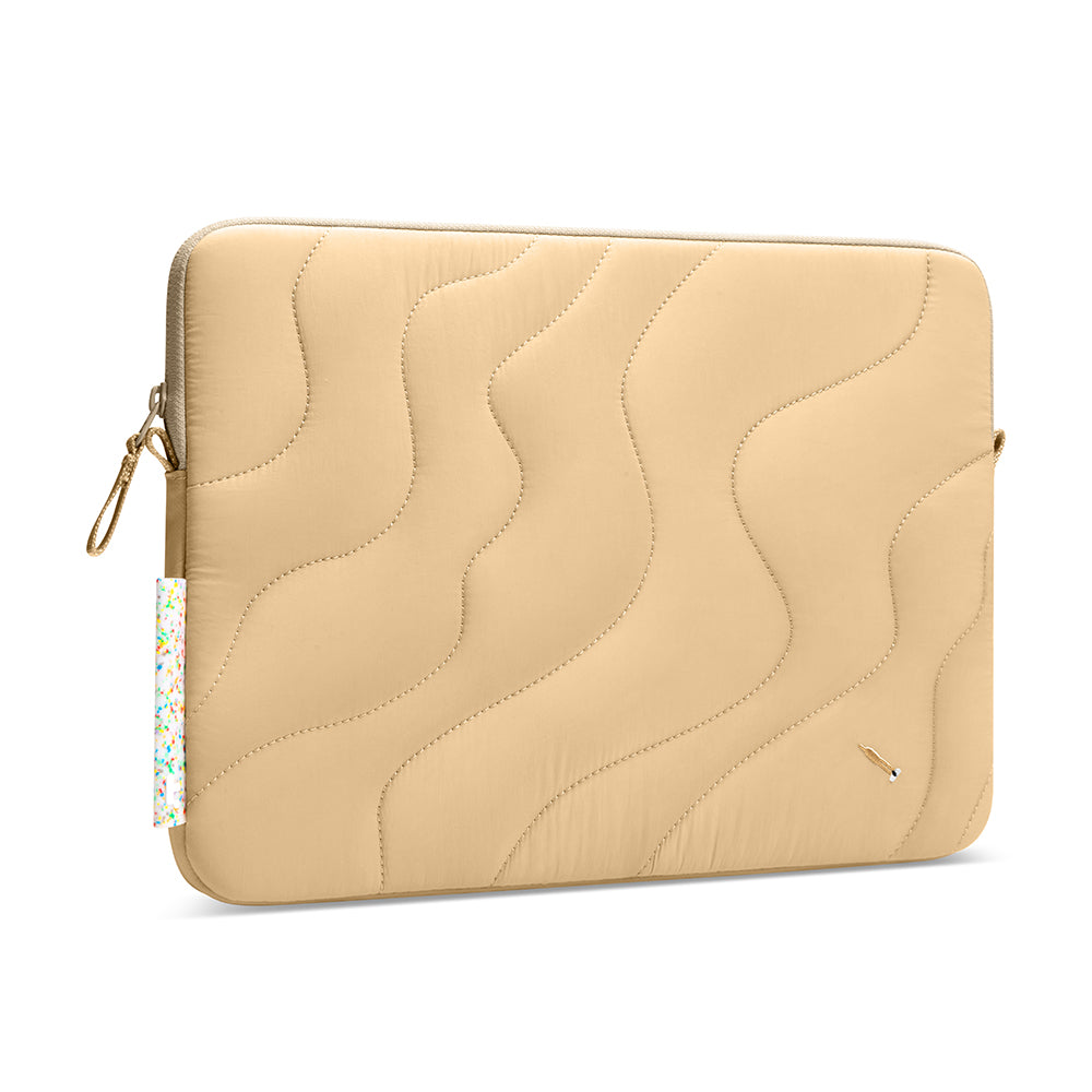 Husa Tomtoc Terra pentru Laptop 15inch, Crem
