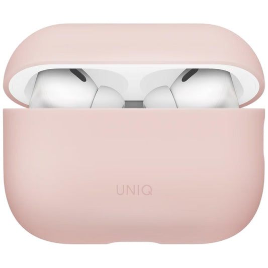 Husa UNIQ Lino pentru Apple AirPods Pro 3, Roz