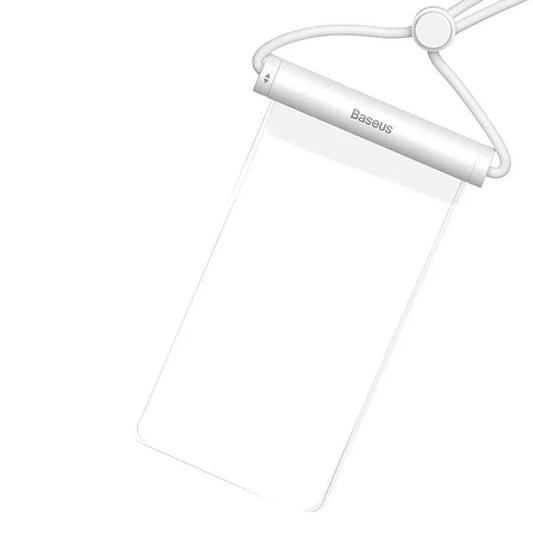 Husa Universala Waterproof, Baseus, AquaGlide Cylindrical, Alba P60263701213-00