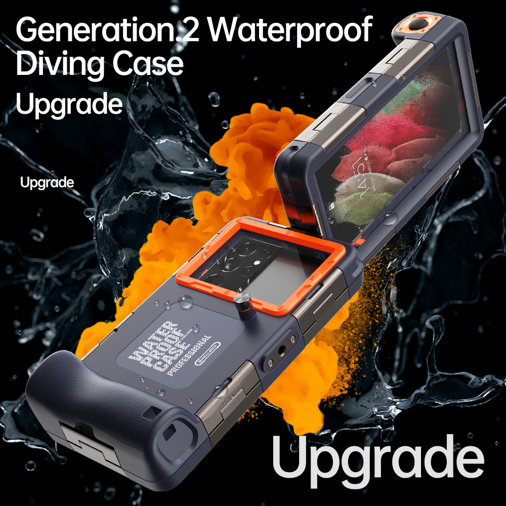 Husa Universala Waterproof pentru Telefon max. 6.8inch, ShellBox, Neagra