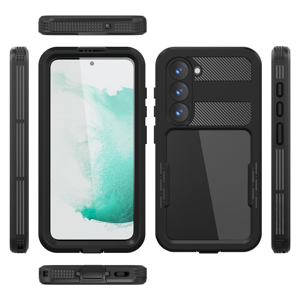 Husa Waterproof pentru Samsung Galaxy S26 S942, ShellBox, Neagra