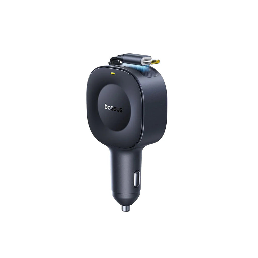Incarcator Auto Cu Cablu USB-C Baseus PrimeTrip VR2, 30W, 3A, 1 x USB-C, Negru C0206400