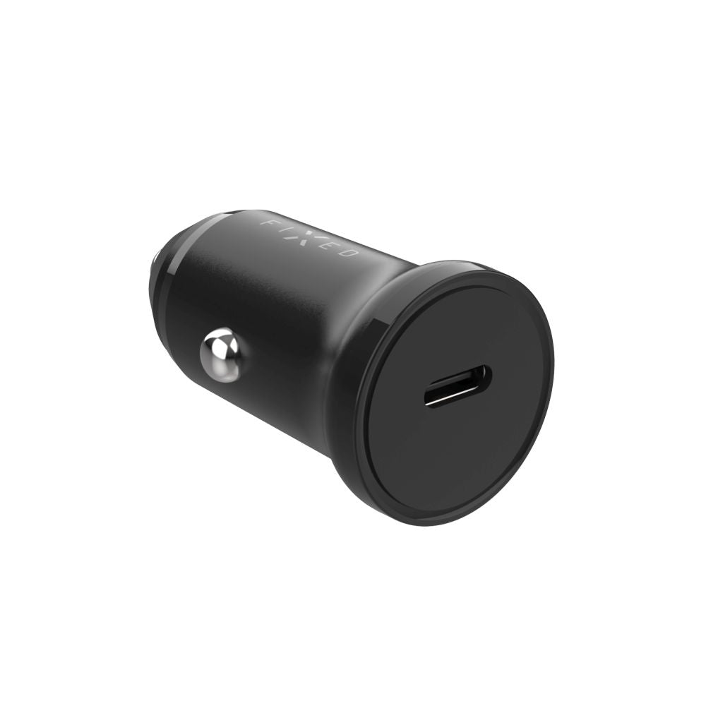 Incarcator Auto Fixed, 30W, 3A, 1 x USB-C, Negru