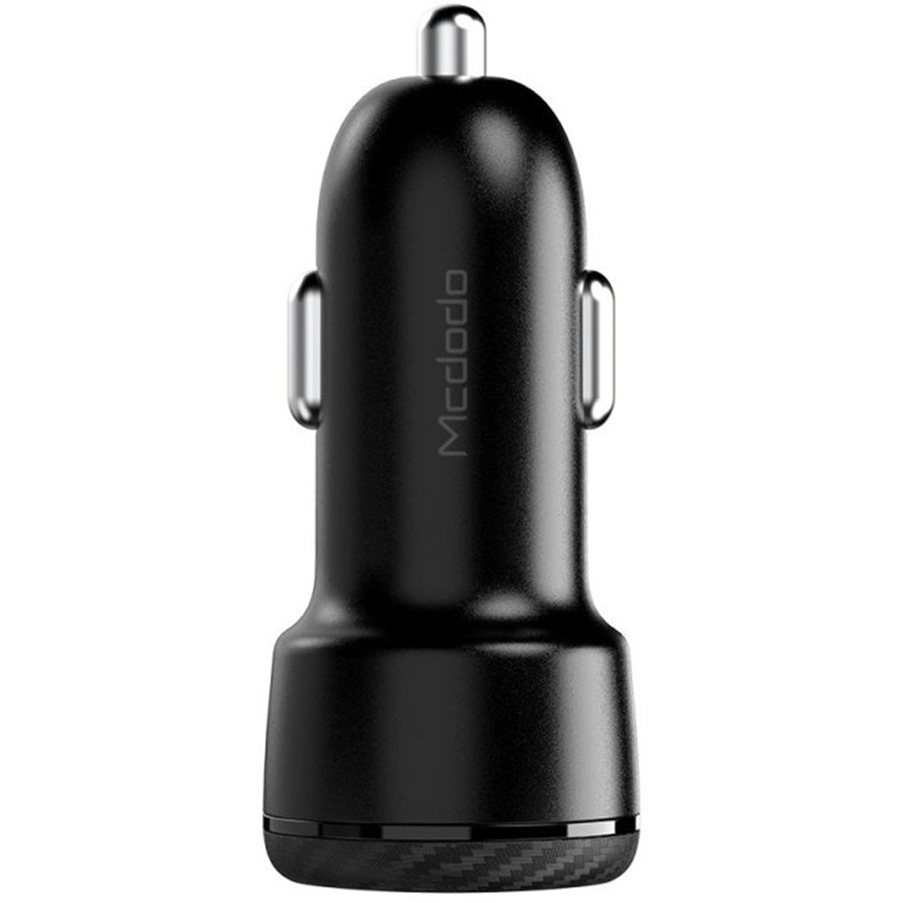 Incarcator Auto McDodo CC-5970, 38W, 3A, 1 x USB-A - 1 x USB-C, Negru