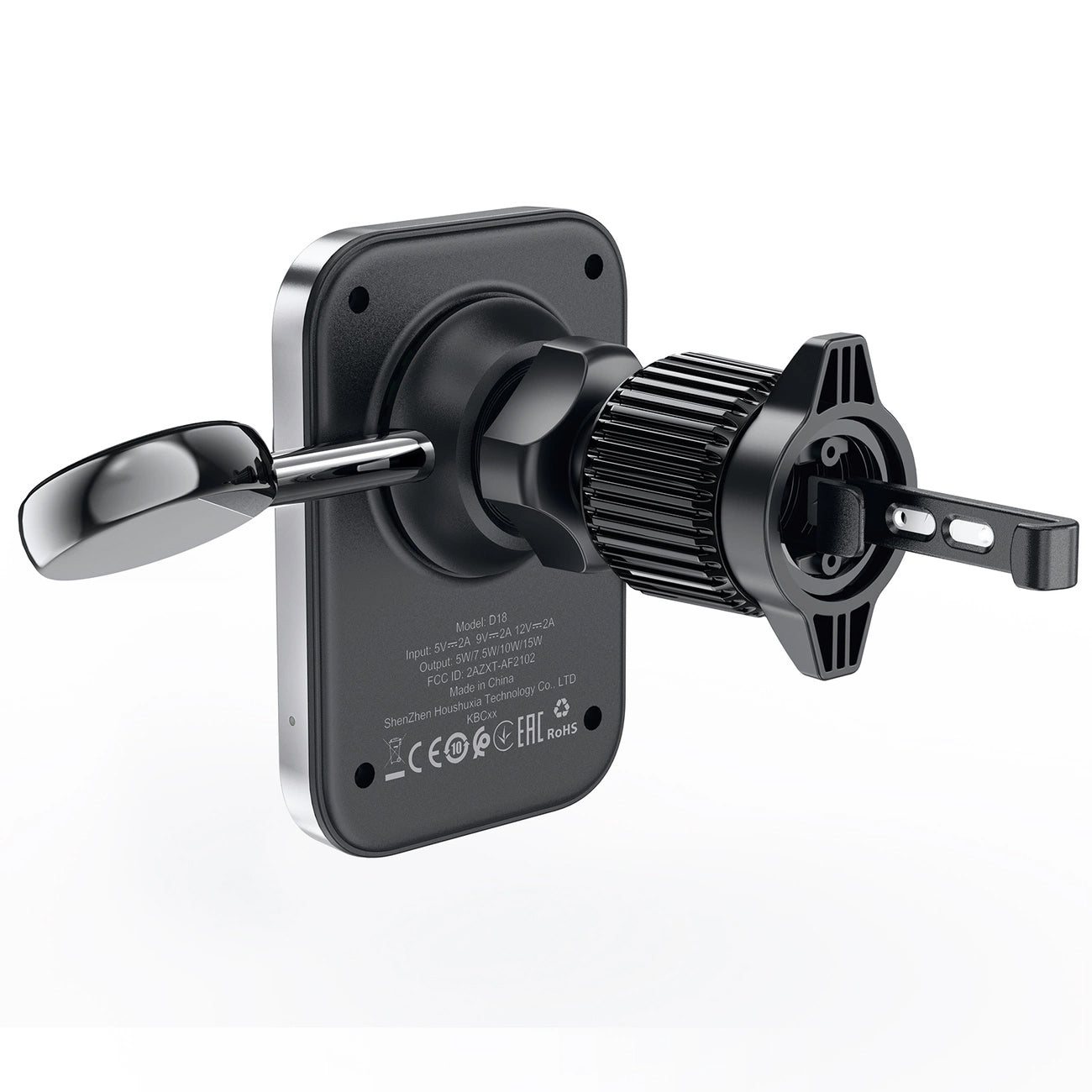 Incarcator Auto Wireless Acefast D18 2in1, 15W, 1.67A, Negru
