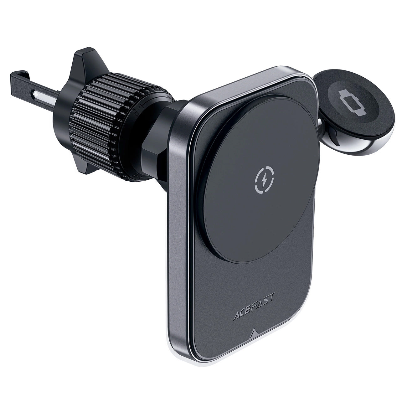 Incarcator Auto Wireless Acefast D18 2in1, 15W, 1.67A, Negru