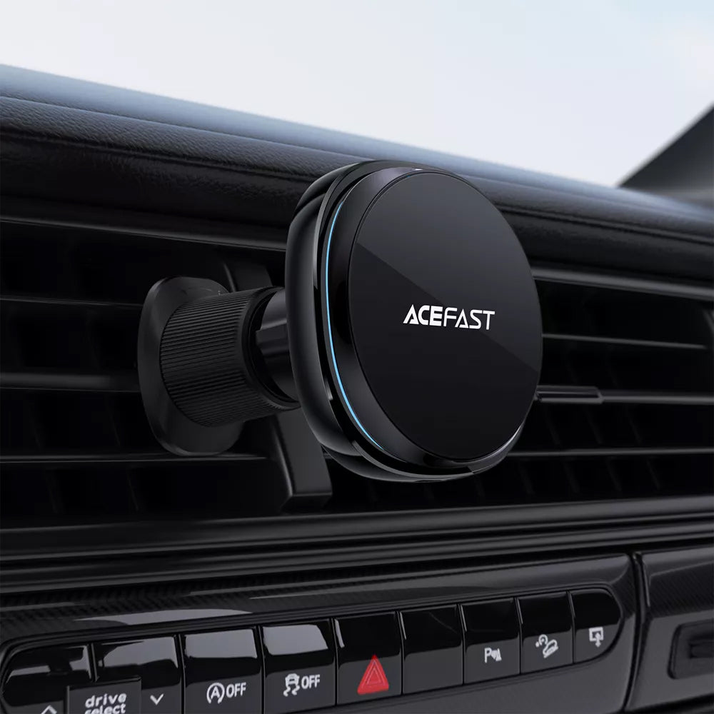 Incarcator Auto Wireless Acefast D31, 15W, 1.67A, Negru