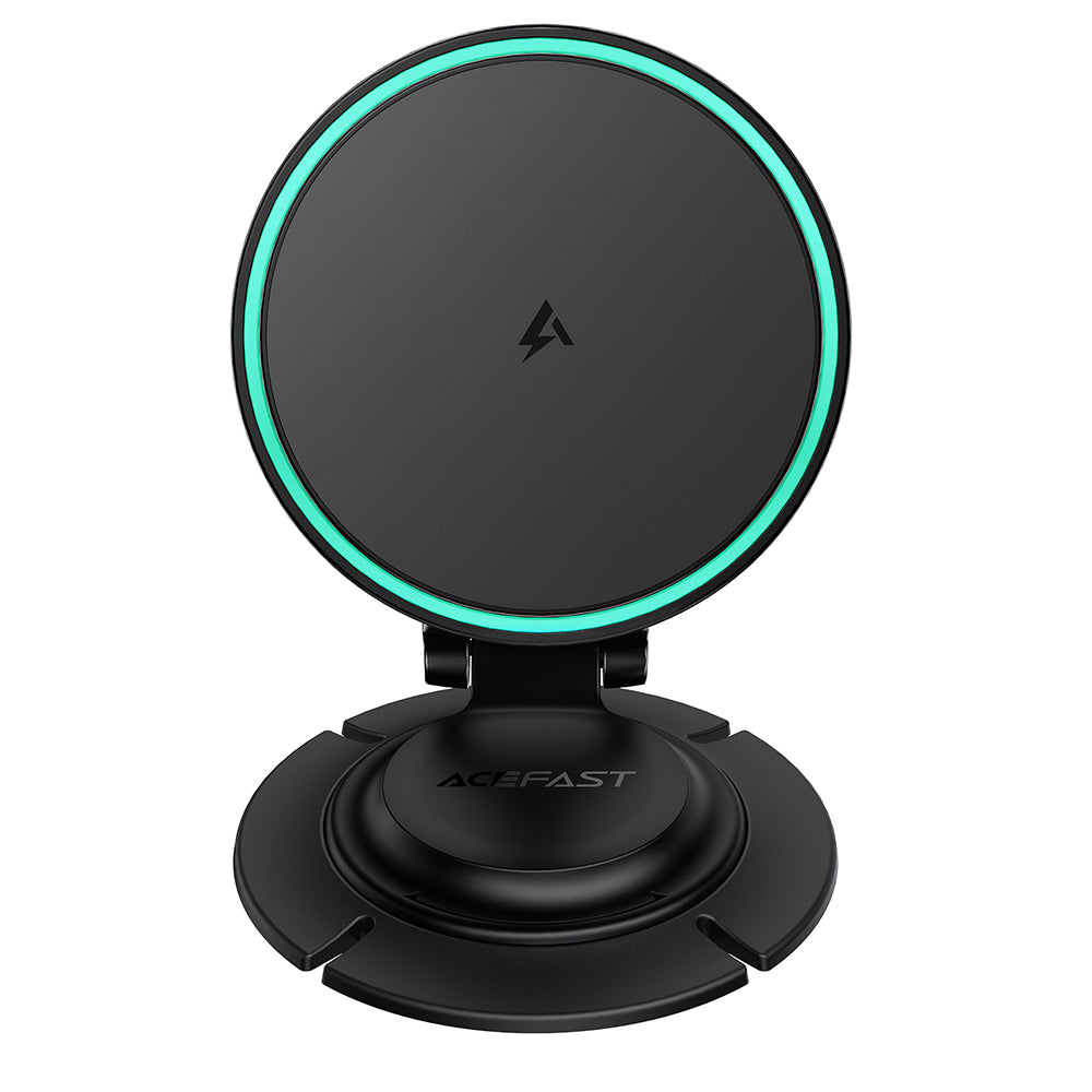Incarcator Auto Wireless Acefast D65, 15W, 1.67A, Negru