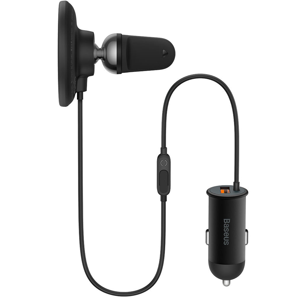 Incarcator Auto Wireless Baseus CW01, 40W, 3A, Negru C40141000111-01