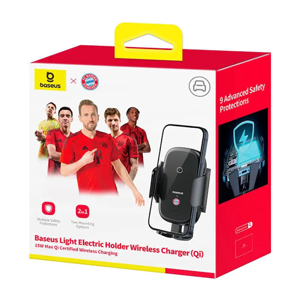Incarcator Auto Wireless Baseus Light, 15W, 1.67A, Gri C40344000113-Z1