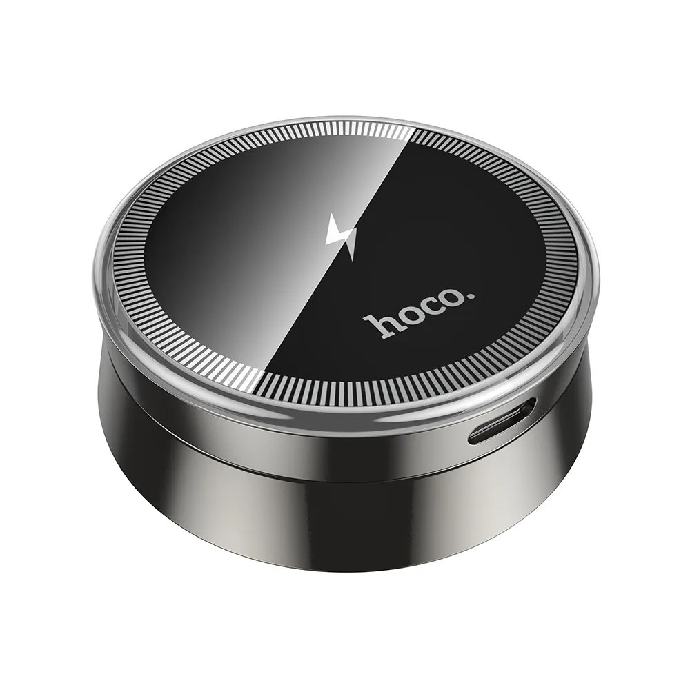 Incarcator Auto Wireless HOCO HW33, 15W, 1.67A, Gri