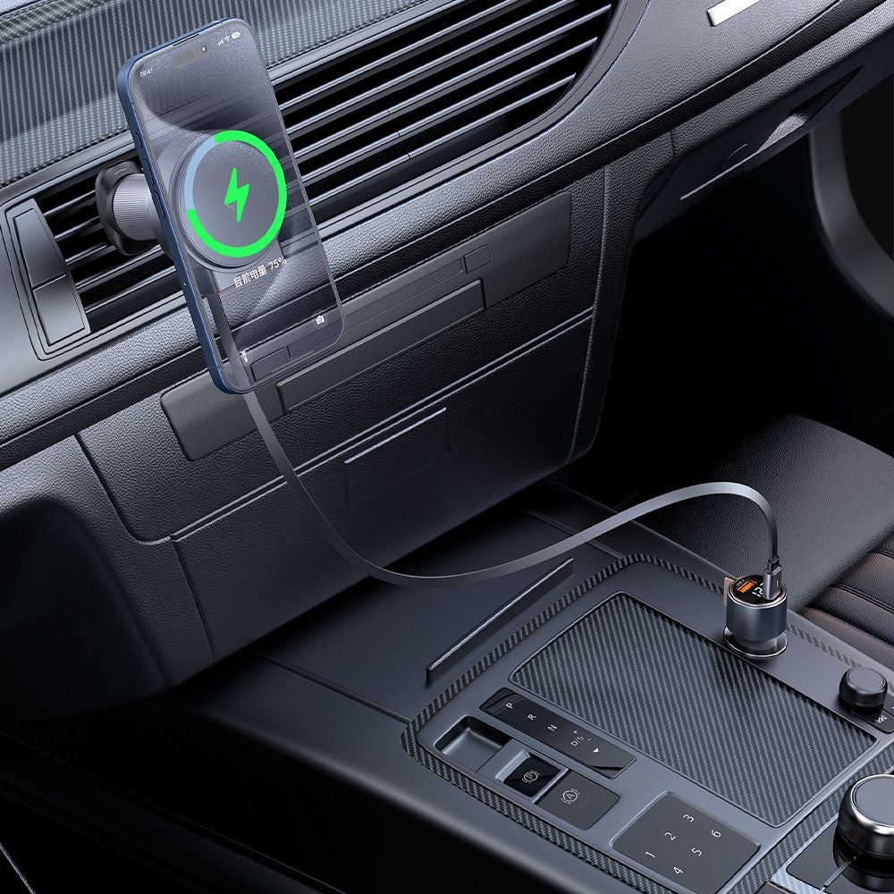 Incarcator Auto Wireless McDodo CH-0091, 15W, 1.67A, Auriu