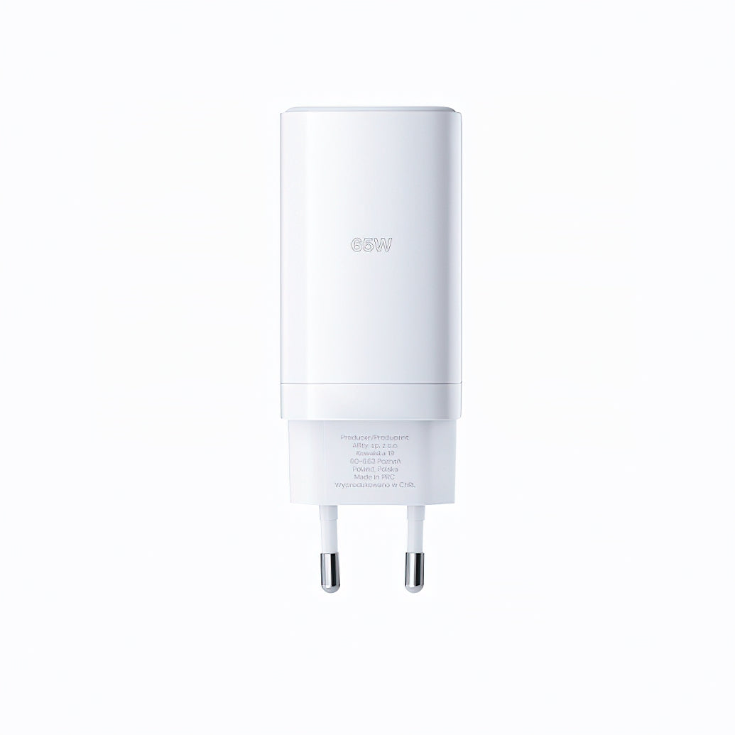 Incarcator Retea Allity. ATC-01-65WACC Fast, 65W, 3.25A, 1 x USB-A - 2 x USB-C, Alb