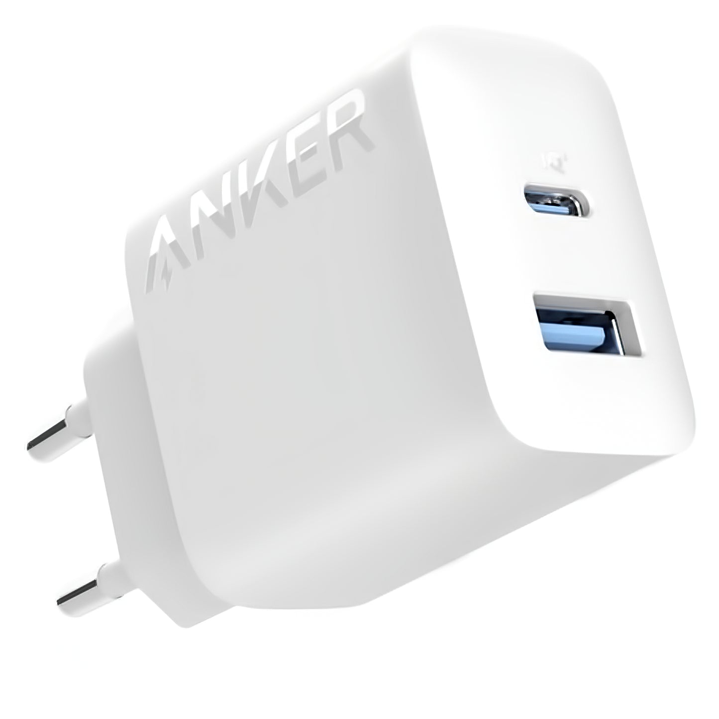 Incarcator Retea Anker 312, 20W, 3A, 1 x USB-A - 1 x USB-C, Alb A2348G21