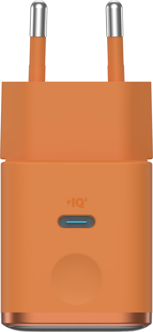Incarcator Retea Anker Nano Display, 45W, 3A, 1 x USB-C, Portocaliu A121DGO1