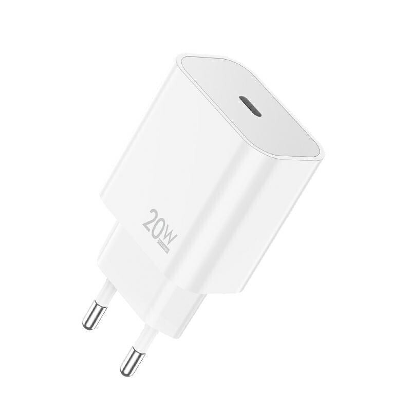 Incarcator Retea Cu Cablu USB-C Sendem OG73, 20W, 3A, 1 x USB-C, Alb