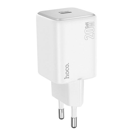 Incarcator Retea HOCO N40, 20W, 3A, 1 x USB-C, Alb